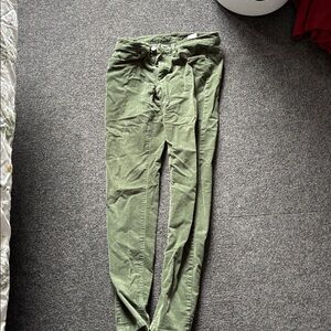 Patagonia corduroy green pants
